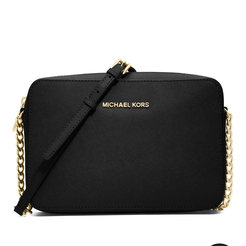 🖤🖤NWT-Michael Kors Leather Jet Set East West Crossbody🖤🖤
